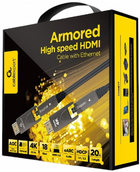 Kabel Gembird HDMI - HDMI 30 m Czarny (CCAP-HDMIDD-AOC-30M) - obraz 2