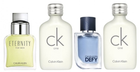 Zestaw miniaturek męskich Calvin Klein Woda toaletowa Eternity 10 ml + CK One 2 x 10 ml + Defy 5 ml (3616304254222) - obraz 2