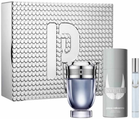 Zestaw męski Paco Rabanne Invictus Woda toaletowa 100 ml + 10 ml + Dezodorant w sprayu 150 ml (3349668628209) - obraz 1