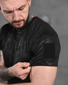 Тактическая потоотводящая мужская футболка S черный мультикам (87130) - изображение 3