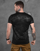 Тактическая потоотводящая мужская футболка S черный мультикам (87130) - изображение 4