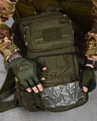 Тактический рюкзак MIL-TEC Assault 36 л Olive ЛГ7149 - изображение 4