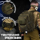 Тактический рюкзак MIL-TEC Assault 36 л Olive ЛГ7149 - изображение 7