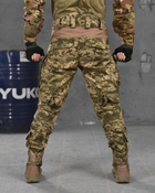 Штурмовые тактические штаны SATURN 7.62 tactical мультикам M - изображение 4