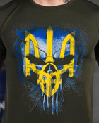 Потовідвідна футболка Punisher coolmax герб олива ВТ5999 L - зображення 5