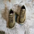 Жіночі Тактичні Літні кросівки. Олива. Шкіра натуральна 48р (32см) DSLF-2144-48 - зображення 4