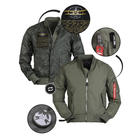 Куртка літня Sturm Mil-Tec US Summer MA1 Flight Jacket Olive 3XL (10401501) - изображение 8