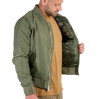 Куртка літня Sturm Mil-Tec US Summer MA1 Flight Jacket Olive 2XL (10401501) - зображення 3