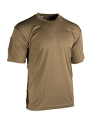 Футболка Sturm Mil-Tec Tactical T-Shirt QuickDry DARK COYOTE 3XL (11081019) - зображення 1