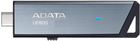 Флеш пам'ять Adata 1TB USB-C Black (AELI-UE800-1T-CSG) - зображення 1