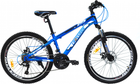Велосипед Crossride Bullet 24" 13" 2023 Синий (0262-130-2)