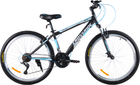 Велосипед Crossride МТВ ST "Shark" 26" 15" Черно-голубой (0173-150-Б)
