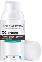 CC Krem Bella Aurora Anti-Blemish SPF 50 Oil Free 30 ml (8413400011200) - obraz 1