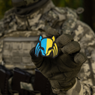Нашивка Predator M-Tac Cat Black/Yellow/Blue - зображення 5