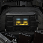 Нашивка Ukraine M-Tac Laser Cut Black/Yellow/Blue/GID - зображення 7