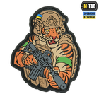Тигр скотч нашивка Зелений PVC M-Tac coyote - изображение 1