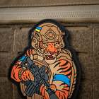 Тигр скотч нашивка Блакитний PVC M-Tac coyote - изображение 8