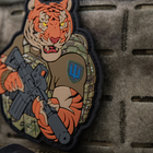 Тигр нашивка Механізовані війська PVC M-Tac - изображение 4