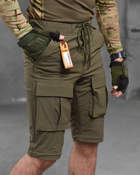 Тактичні штани/шорти combat олива ВТ1014 3XL - зображення 2