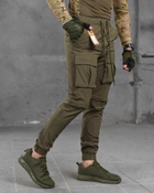 Тактичні штани/шорти combat олива ВТ1014 3XL - зображення 3