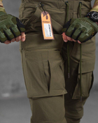 Тактичні штани/шорти combat олива ВТ1014 3XL - зображення 5