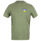 Футболка с рисунком 5.11 Tactical Shield Ukraine Лимитированная Серия M Military Green - изображение 2