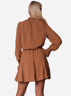 Sukienka krótka jesienna damska Ax Paris DA1645 L Camel (5063259013189) - obraz 2