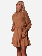 Sukienka z golfem damska Ax Paris DA1645 M Camel (5063259013172)