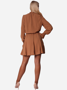 Sukienka krótka jesienna damska Ax Paris DA1645 M Camel (5063259013172) - obraz 4