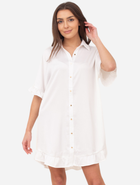 Плаття-сорочка коротке літнє жіноче Ax Paris DA1774 M Кремове (5063259061869) - зображення 1
