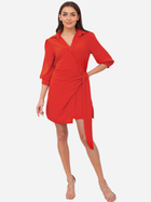 Sukienka kopertowa krótka letnia damska Ax Paris DA1778 XL Pomarańczowa (5063259068271) - obraz 1
