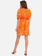 Плаття коротке літнє жіноче Ax Paris DA1724 M Оранжеве (5063259043698) - зображення 4