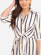 Плаття-сорочка міді літнє жіноче Ax Paris DA1794 S Біле (5063259075125) - зображення 4