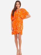 Sukienka krótka letnia damska Ax Paris DA1724 2XL Pomarańczowa (5063259043728) - obraz 5