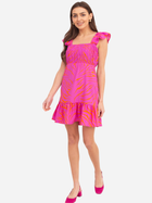 Sukienka na ramiączkach letnia damska Ax Paris DA1721 S Różowa (5063259044107) - obraz 5