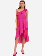Sukienka trapezowa damska midi Ax Paris DA1722 L Różowa (5063259044336) - obraz 1