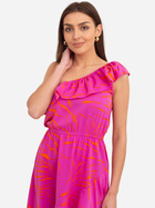 Sukienka midi letnia damska Ax Paris DA1722 M Różowa (5063259044329) - obraz 4