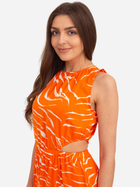 Sukienka trapezowa damska długa letnia damska Ax Paris DA1723 XL Pomarańczowa (5063259043858) - obraz 5