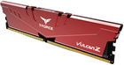 Pamięć Team Group DDR4-3200 8192MB PC4-25600 T-Force Vulcan Z Red (TLZRD48G3200HC16F01) - obraz 3