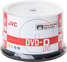 Диски JVC DVD-R 4.7GB 16X Inkjet White Printable Waterproof Photo Gloosy Cake 50 шт (JVD50CPW) - зображення 4