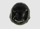 Баллистический шлем Gotie FAST NIJ IIIA (НВМПЭ) Olive с подвесной системой Ops-Core - изображение 3
