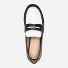 Loafersy damskie skórzane Michael Kors MKO40R4EDMP1L-987 40 Biały/Czarny (197677012778) - obraz 4