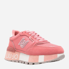 Sneakersy damskie na wysokiej platformie Liu Jo LJOBA4005PX303S1706 41 Różowe (8051138033424) - obraz 2