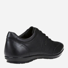 Sneakersy męskie skórzane Geox GEOU74A5B00043C9999 41 Czarne (8051516811354) - obraz 5