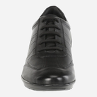 Sneakersy męskie skórzane Geox GEOU74A5B00043C9999 45 Czarne (8051516811422) - obraz 3