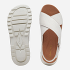 Sandały damskie skórzane Clarks CLA26171949 39 Białe (5051041970703) - obraz 6