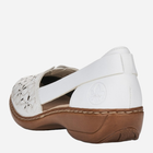 Жіночі туфлі зі шкіри RIEKER RIE41356-80_CO 37 Білі (4060596309549) - зображення 6
