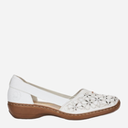Жіночі туфлі зі шкіри RIEKER RIE41356-80_CO 38 Білі (4060596309556) - зображення 1