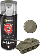 Farba w sprayu Ammo Titans Hobby Matt Primer U.S. Olive Drab 400 ml (7426842921786) - obraz 1