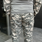 Брюки тактические Combat с пазами под наколенники, поликоттон, пиксель НАТО, размер 3XL, штаны для военных - изображение 8